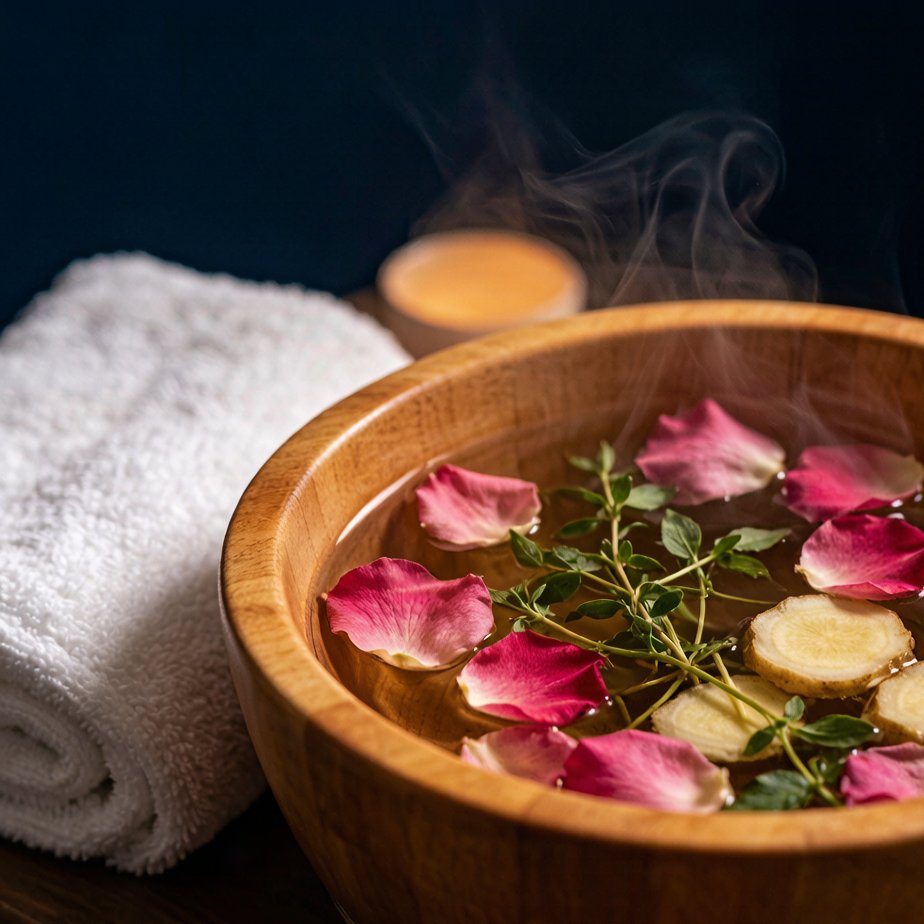 Herbal foot bath